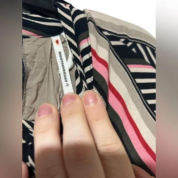 Anthropologie McKenzie mock neck Midi Dress Size XL - Picture 9 of 11